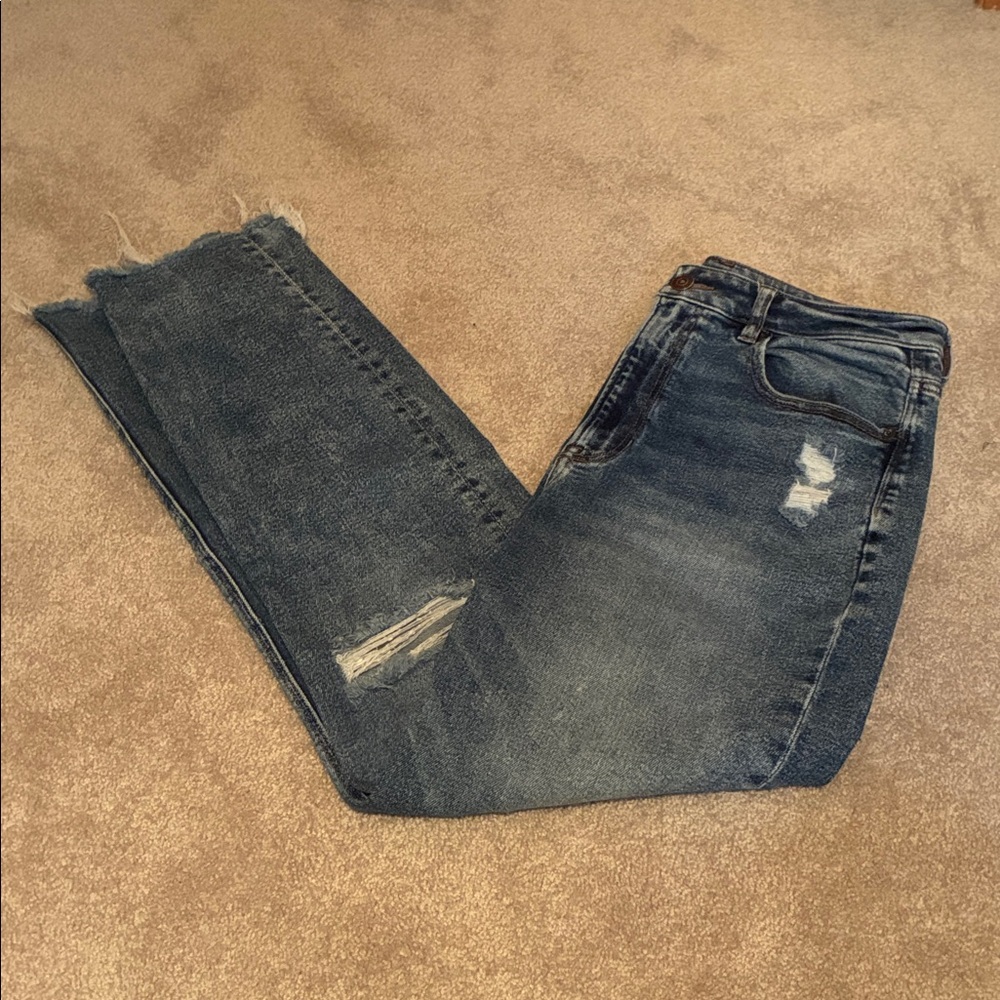 American Eagle X-Long straight jeans